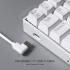 Redragon K630 Dragonborn 60% Wired RGB Gaming Keyboard - Black\\White